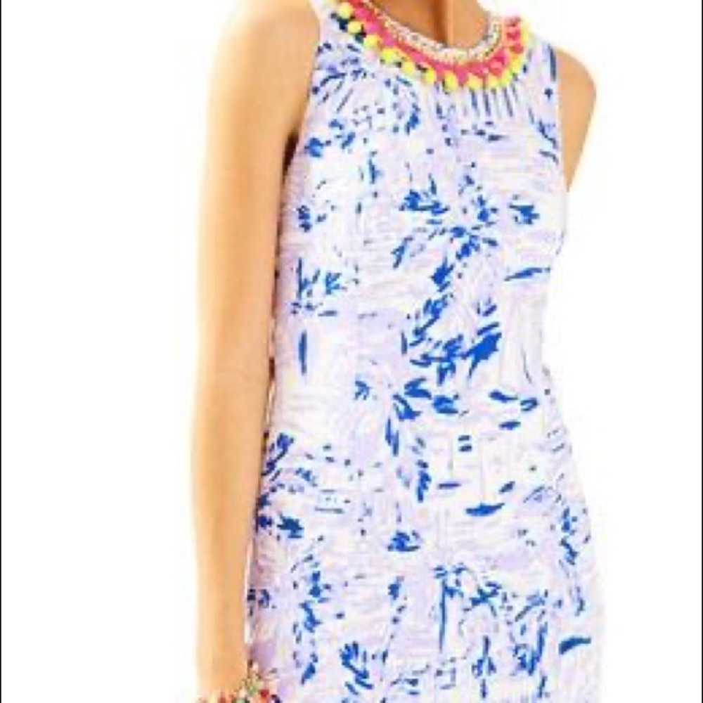NWT Lilly Pulitzer Mila Shift Lilac Verbena Dress